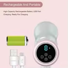USB Wearable Electric Breast Pump - Hands-Free, Quiet, Rechargeable Milking Machine for Moms & Babies