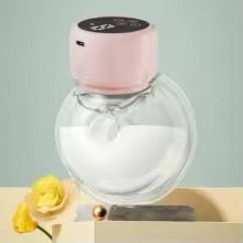 USB Wearable Electric Breast Pump - Hands-Free, Quiet, Rechargeable Milking Machine for Moms & Babies