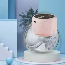 USB Wearable Electric Breast Pump - Hands-Free, Quiet, Rechargeable Milking Machine for Moms & Babies