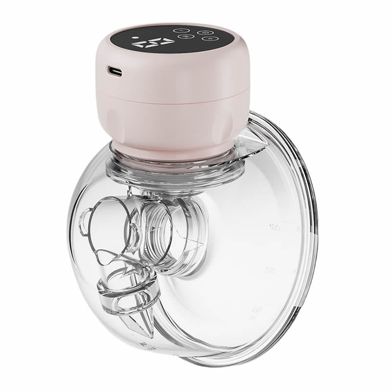 USB Wearable Electric Breast Pump - Hands-Free, Quiet, Rechargeable Milking Machine for Moms & Babies
