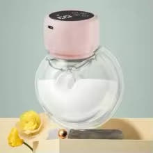USB Wearable Electric Breast Pump - Hands-Free, Quiet, Rechargeable Milking Machine for Moms & Babies